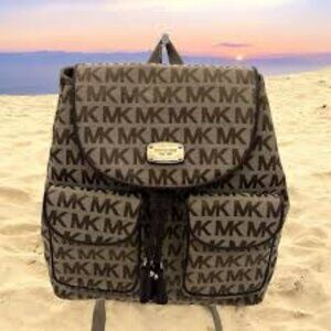 Michael Kors Brown Backpack